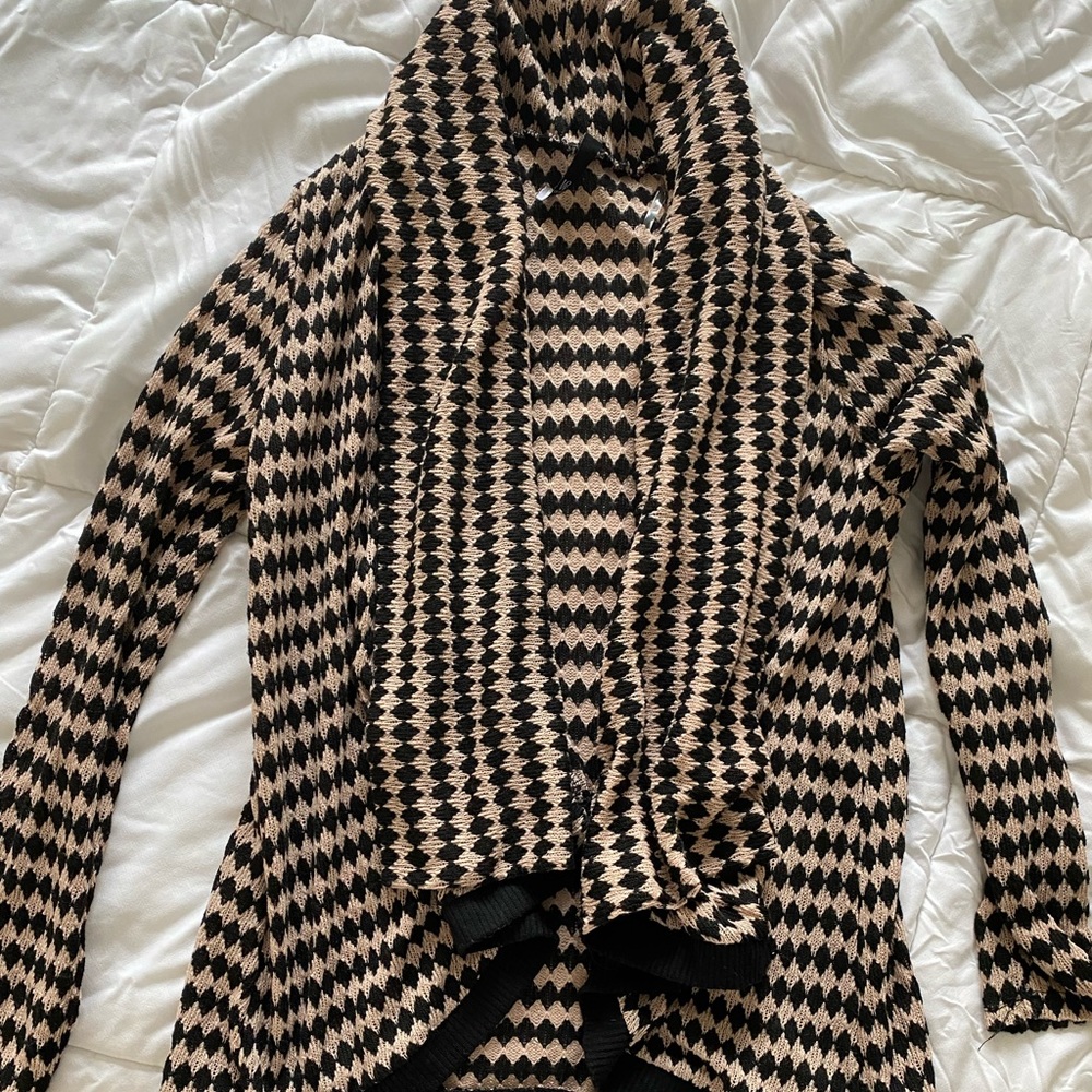 Open cardigan